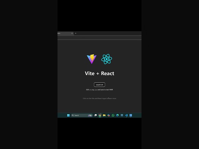 Create a React Project in Seconds Using Vit