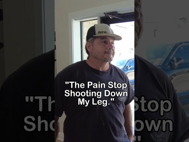 Low Back Pain STOP Shooting Down My Leg -  Focus Shockwave Katy/Cypress Chiropractor Dr Jason Yuen