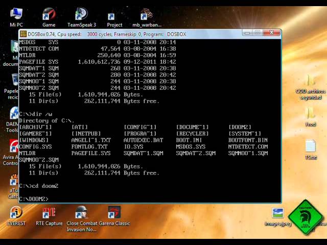 Como usar DosBox Tutorial en Español MSDOS