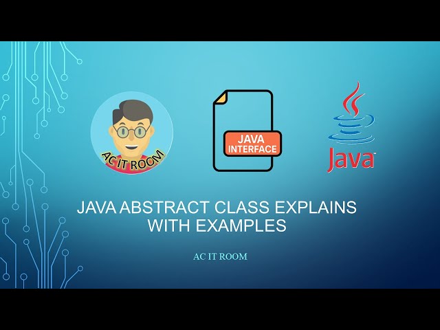 Interface in Java with realtime example