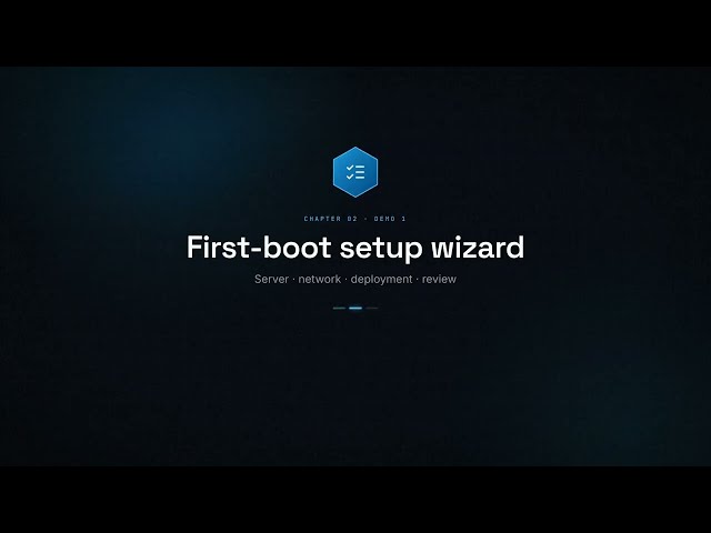 VS-HCI Demo 1: Installing the First Controller