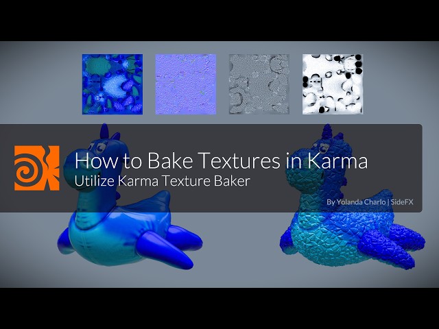 Houdini 22 | How to Bake Textures in Karma