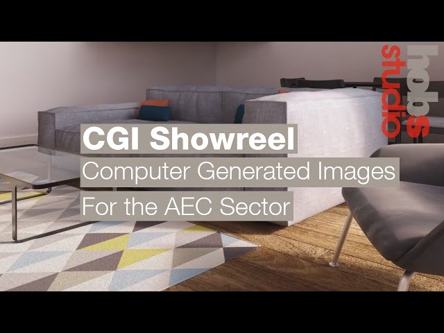 CGI (Computer Generated Image) Stills for the AEC Sector - Hobs Studio 2016