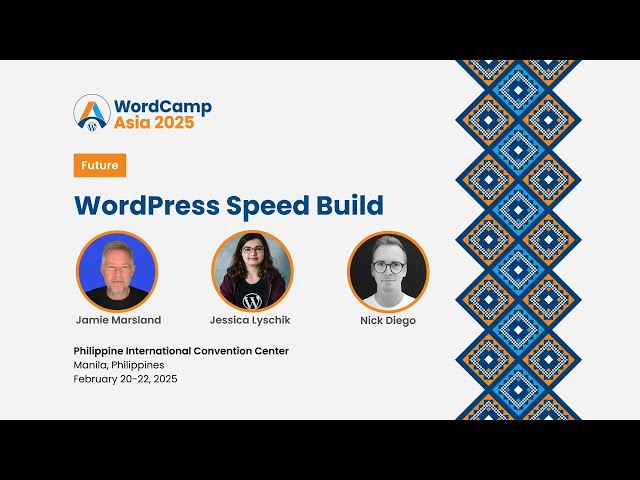 WordPress Speed Build Challenge