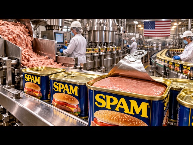 Inside the Factory: How SPAM Becomes America’s Iconic Canned Meat