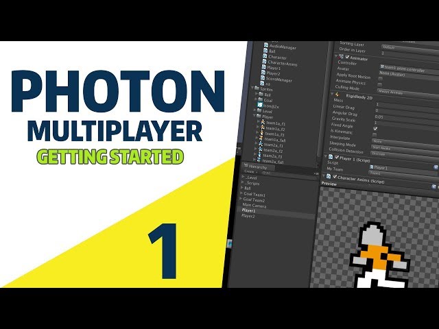 Unity  2018: 2D Multiplayer Photon Tutorial [EP.1] - Getting Started