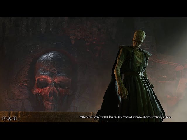 Baldur's Gate 3 - Withers intervenes after the Dark Urge defies Bhaal! (Act 3)