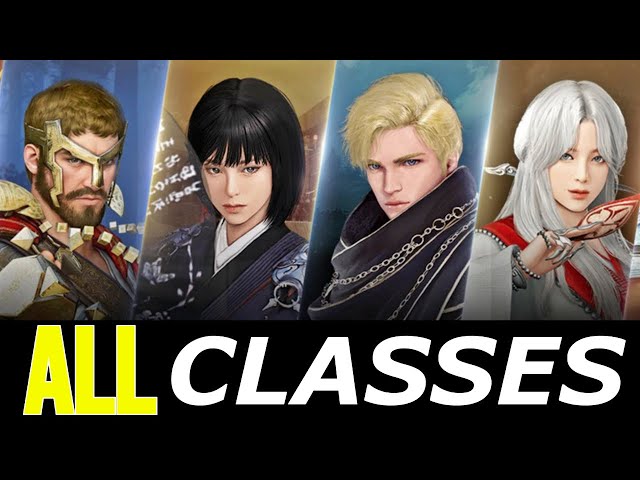 ALL Black Desert Online Classes 2025 – Every Class Showcase!
