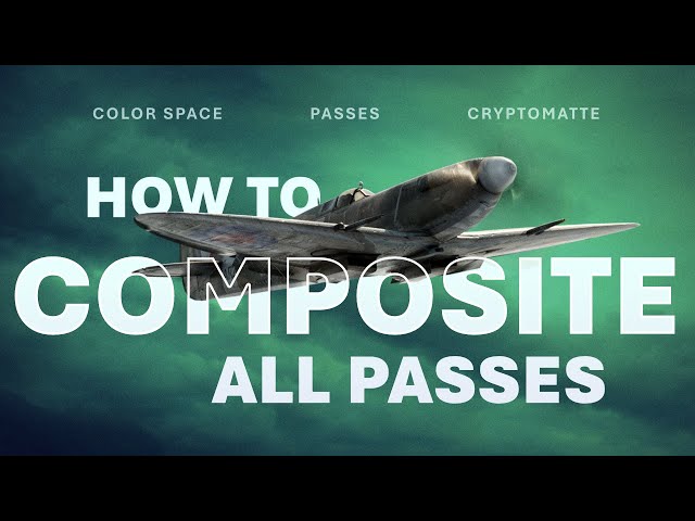 Composite Blender renders like a pro (Passes, Color Spaces, Cryptomattes)
