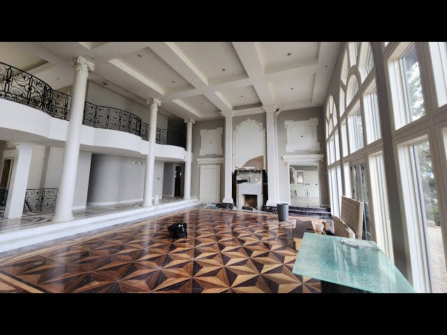 Exploring an Abandoned $4.5M Mansion with an Indoor Pool & Theater