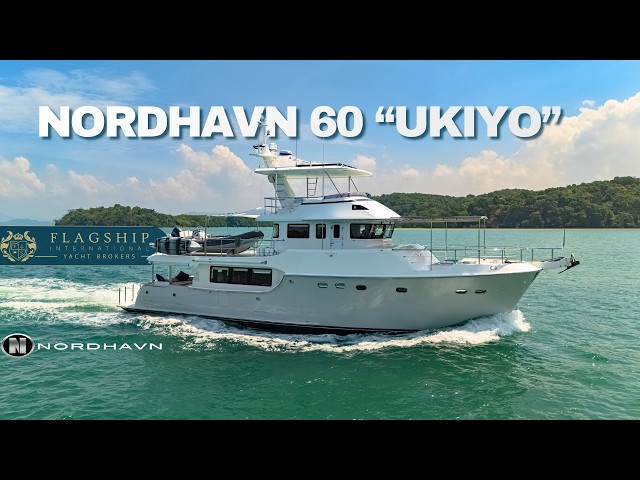Nordhavn 60 "UKIYO" Walk through with Marley Cutbush