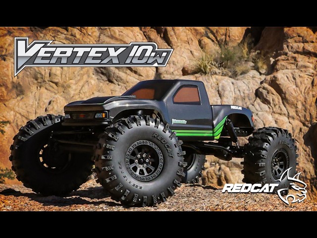 The VERTEX-10 Wide 1/10 RTR Crawler - by REDCAT