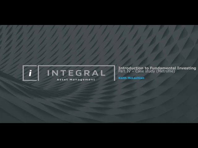 Case study on fundamentals and valuations