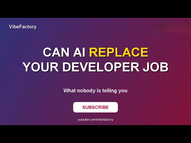 AI Is Replacing Developers? Watch This Before It’s Too Late!