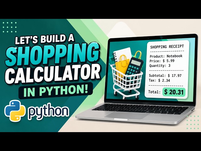 Build a Shopping Calculator in Python | Easy Beginner Project