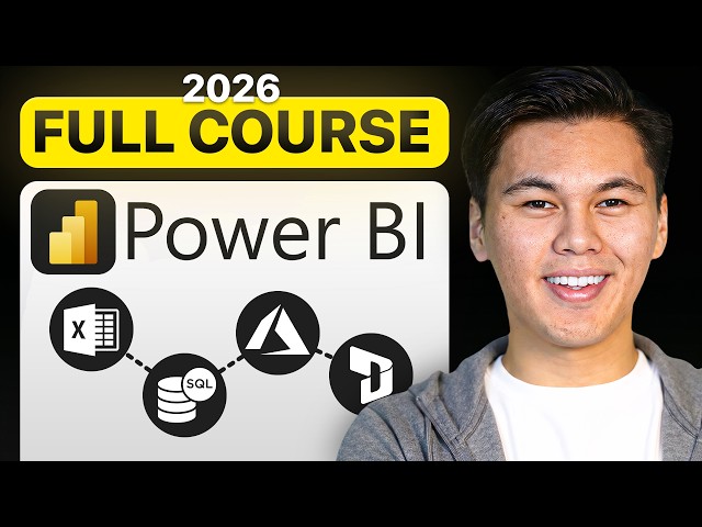 Power BI Full Tutorial for Beginners 2026: Power BI Full Course
