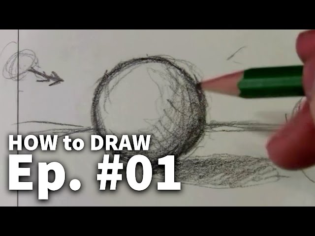 Learn To Draw #01 - Sketching Basics + Materials