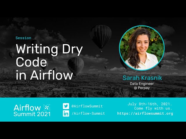 Writing Dry Code in Airflow