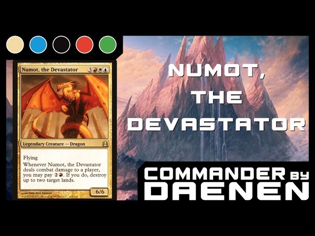 Commander Deck Tech - Numot, the Devastator