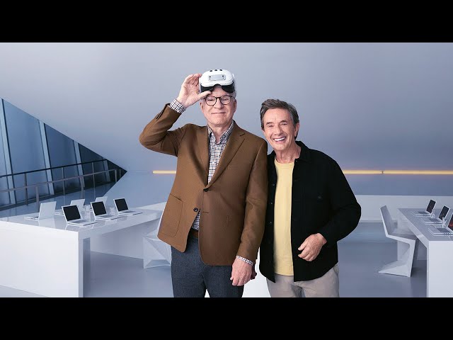 Steve Martin is tearing up the virtual reality dance floor. Dance like a 2%er.