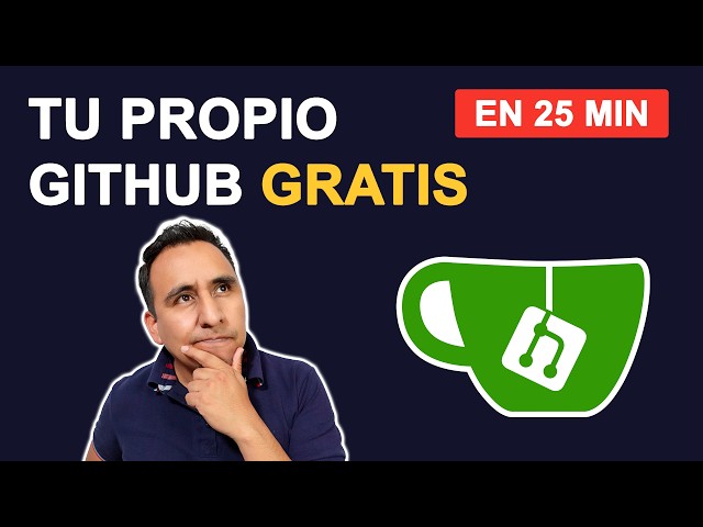 Tu propio GitHub GRATIS en 20 minutos (Gitea 2026)