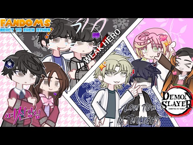 Fandoms React To Each other: Introduction || Put in 2x speed || VioVee