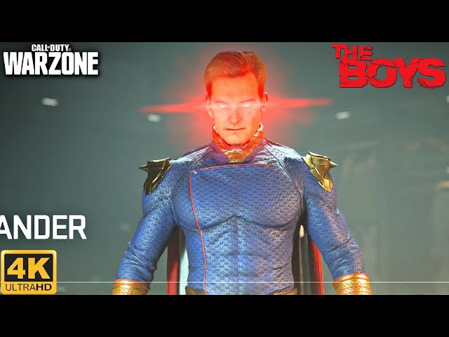 Homelander Gameplay - COD Warzone (4K 60FPS)