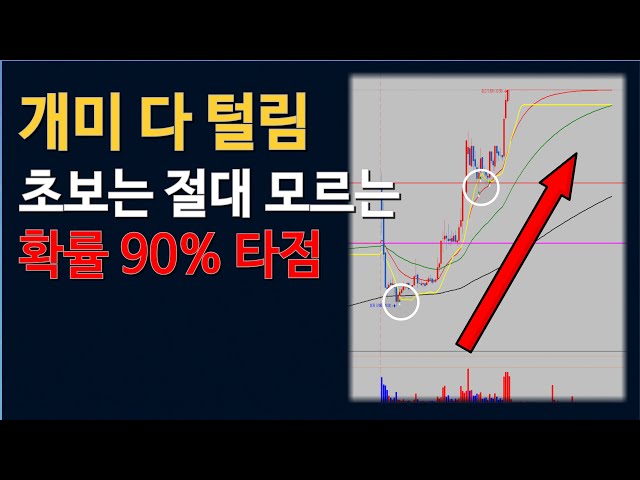 🔥개미 다 털린 진짜 타점, 장초반 강한 종목에서 승률 90% 나오는 구간