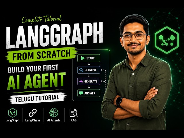 LangGraph Full Course | Build AI Agent using LangGraph