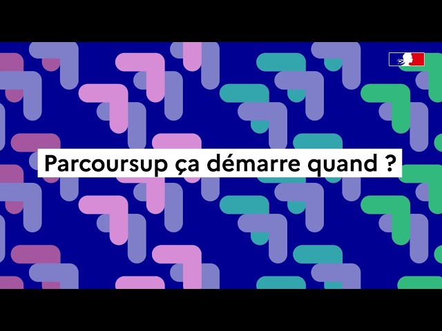 Parcoursup 2024 en 3 étapes