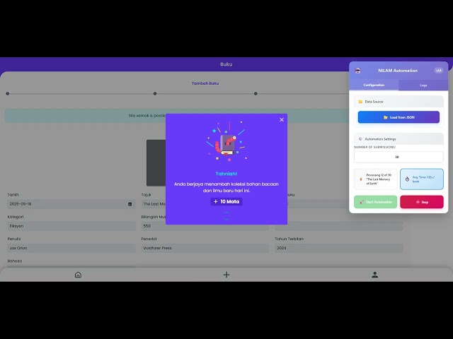 🚀 Ains Nilam Autofill Script | Save Time with Automation