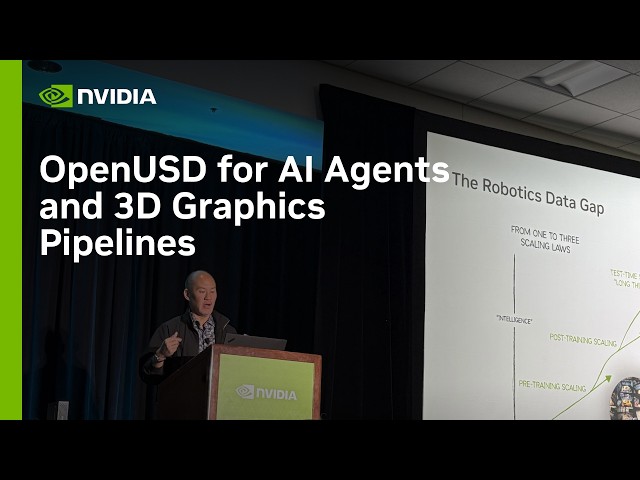 OpenUSD for AI Agents and 3D Graphics Pipelines | Physical AI Day at SIGGRAPH 2026