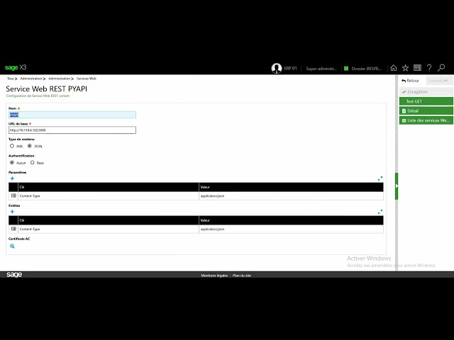 SAGEX3 EXTRNAL REST API
