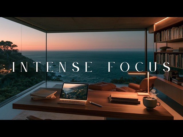 Deep Work Music For Intense Concentration And High Productivity With Dark Ambient Focus Beats