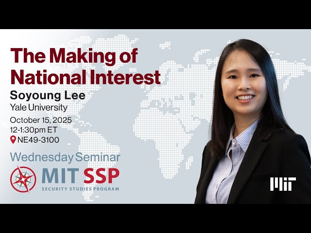 Soyoung Lee: The Making of National Interest