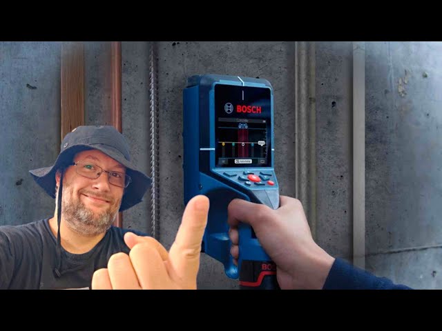PIPE DETECTION IN WALLS. Bosch D-TECT 200.