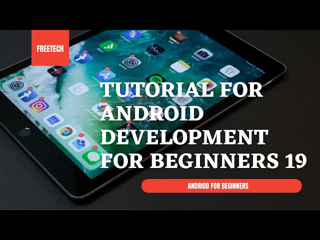 Tutorial Android Development for Beginners 19