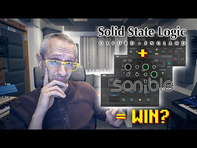 SSL analog heritage + Sonible AI = huge WIN + future of plugins?