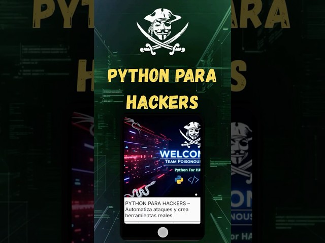 🔥 Crea tu propio Nmap en MENOS de 20 LÍNEAS con Python (Demo real)