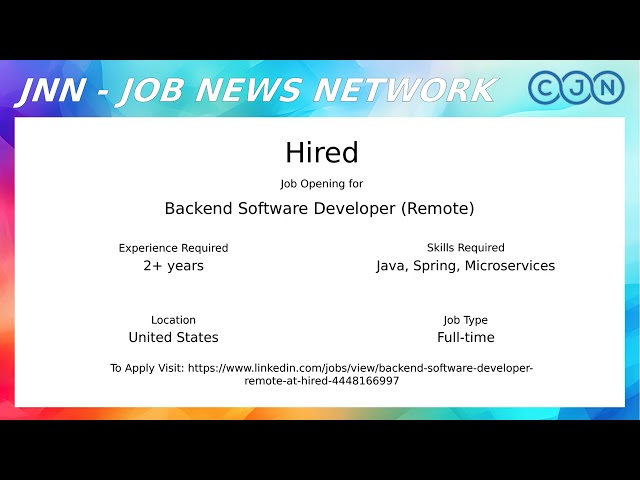 Job News Show 5 | Top 10 computer science jobs | 2026-08-04