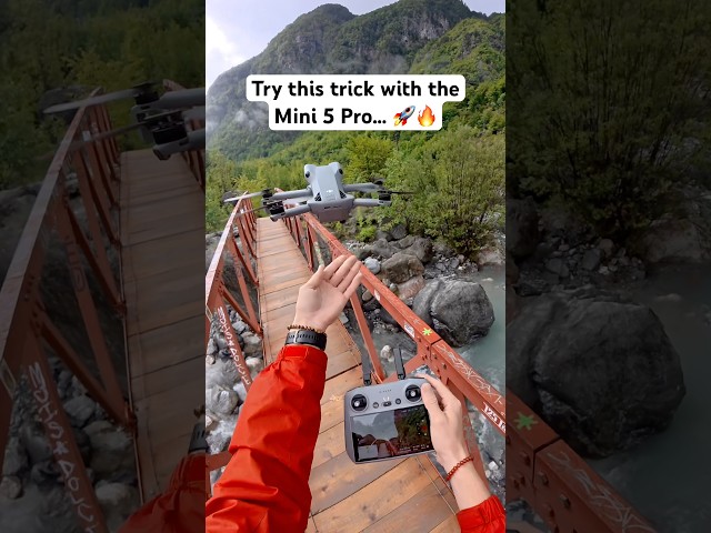 Try this with the Mini 5 Pro 🚀🔥 #drone #djimini5pro #mini5pro #drones #dji