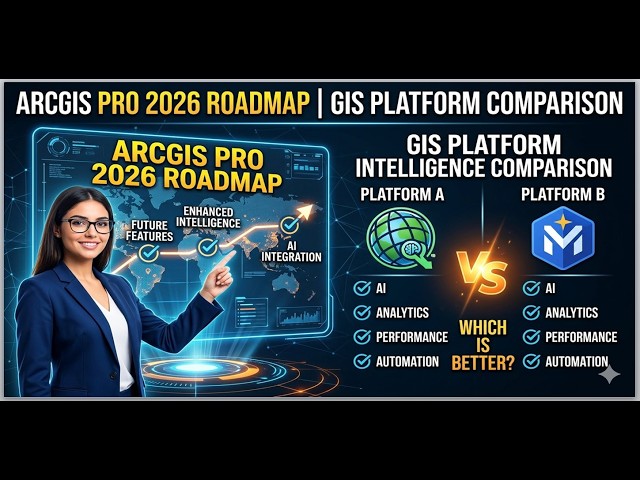ArcGIS Pro 2026 Roadmap And GIS Platform Intelligence Comparison