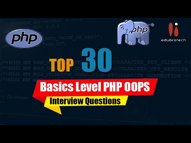 Top 30 Basic PHP OOPS Interview Questions | Crack PHP Jobs Easily! | #PHPQuestions | Hindi