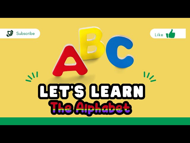 Fun Alphabet learning experience for kids.