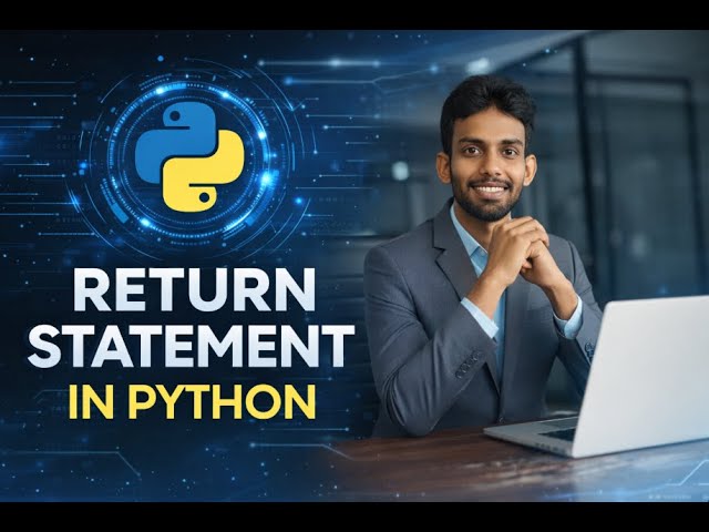Return Statement in Python 🔁 | Functions Explained Simply (With Examples)