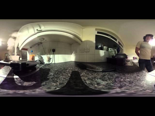 The most professional pancakes you have ever seen in VR 360.