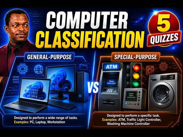 Classification of Computers by Purpose Explained (5 Quizzes!)