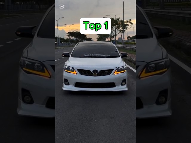 Top 5 modified Toyota Corolla in Pakistan 😱#shorts #car #viral