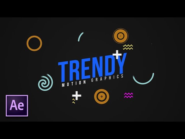 4 Trendy Motion Graphics Techniques in After Effects