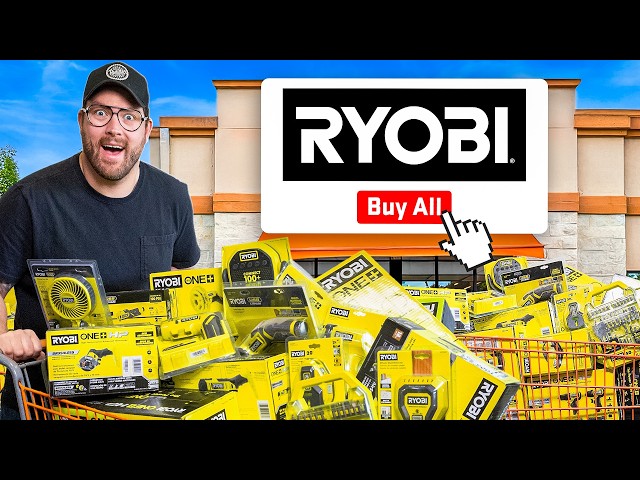I Bought Every RYOBI Tool at Home Depot